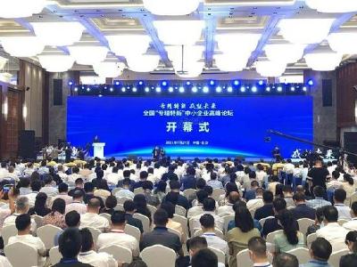 全国“专精特新”中小企业高峰论坛举行  刘鹤出席并讲话