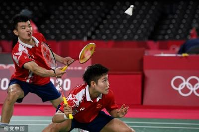 东京奥运会：王懿律/黄东萍胜日本组合进混双决赛
