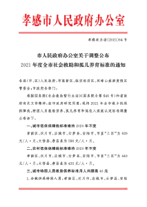 好消息！孝感这些人的补贴又涨了！8月1日起正式调整