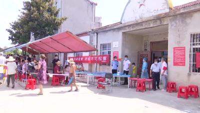 孝南区杨店镇开展全员核酸检测演练