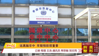 远离脑卒中 早期预防很重要