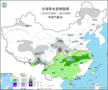 我国中东部地区将出现新一轮大范围雨雪天气