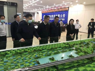 省政府视频调度沿江高铁建设  孝感段建设有序推进