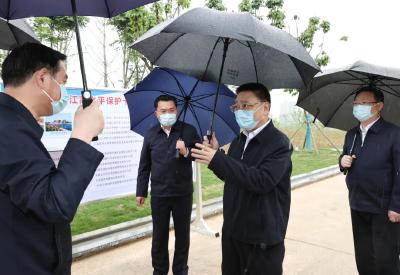 王蒙徽在黄冈调研时强调：推进流域综合治理 实现生态美产业兴百姓富