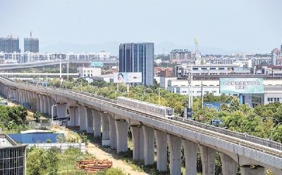 记者尝鲜试乘7号线前川线 武汉最长地铁线将从黄陂直达江夏