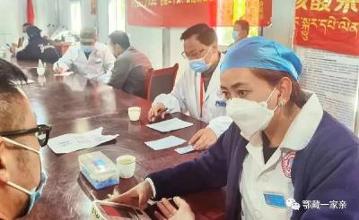 湖北组团式援藏医疗队开展山南边境巡诊