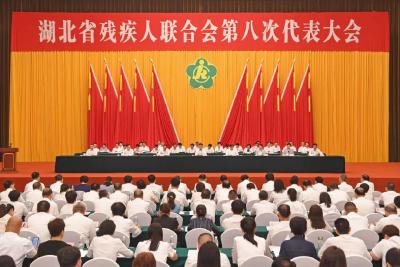  湖北省残联第八次代表大会在汉开幕