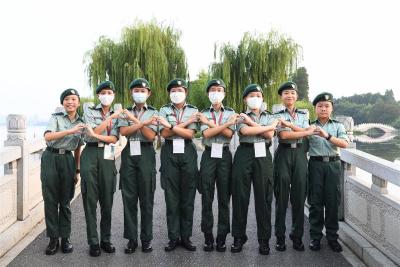 香港青少年军开启湖北之旅