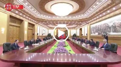 独家视频丨习近平会见蒙古国总统呼日勒苏赫