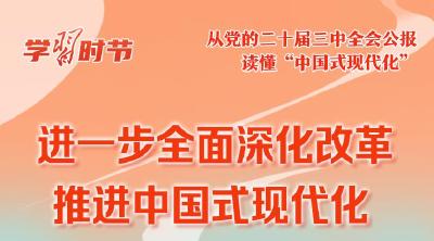 学习时节｜从党的二十届三中全会公报读懂“中国式现代化”