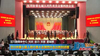 【直通县市区】汉川市第七届人民代表大会第四次会议胜利闭幕