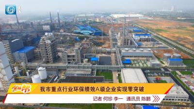 我市重点行业环保绩效A级企业实现零突破