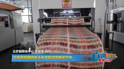 【直通县市区】云梦领导调研安全生产和平安稳定工作