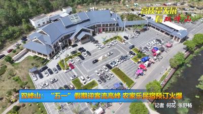 【高质量发展看“三区”】双峰山：“五一”假期迎客流高峰 农家乐民宿预订火爆