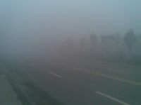 我市出现大雾天气 开启“仙境”模式