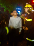 温泉太子广场突发大火 幸扑救及时无人员伤亡 