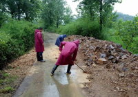 注意丨受强降雨影响，咸安这些路段出现安全隐患