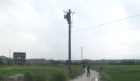 崇阳肖岭：15处线路停电 电力部门紧急抢修