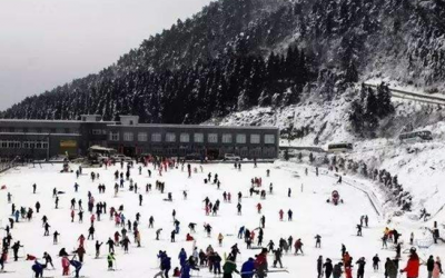 云上咸宁——隆冬时节 九宫滑雪迎来旺季 
