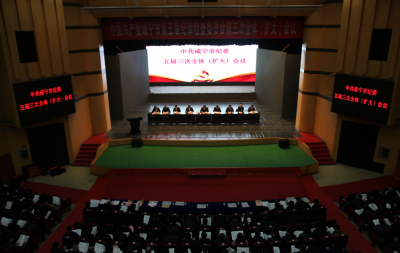 市纪委五届三次全体(扩大)会议召开