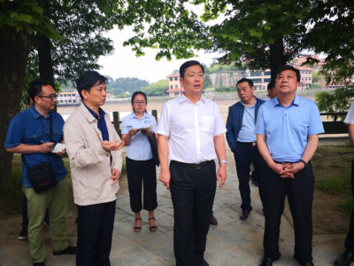 丁小强到九宫山调研：抓好规划管控和环境整治 使九宫山发生明显变化