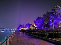 赤壁｜“一河两岸”靓丽夜景惹人醉！