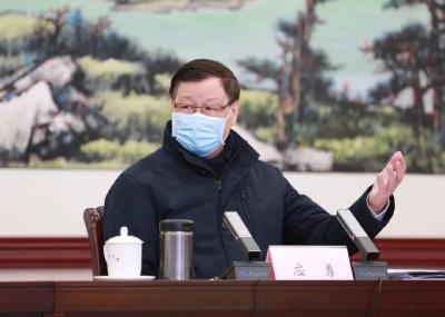 应勇：建强用好大数据系统，推动疫情防控更加科学化精细化智能化