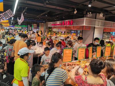 咸宁消费市场受湖北消费券刺激 人流量加大 物价平稳