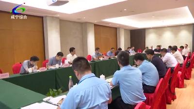 云上咸宁——王刚到通山调研指导九宫山景区建设发展工作