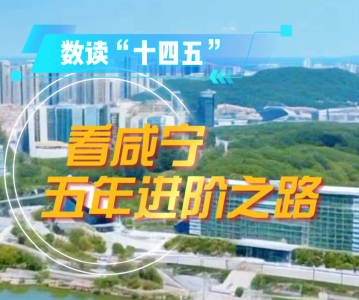 数读“十四五” | 看咸宁，五年进阶之路！
