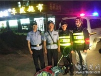 仙桃民警：一群汛期不眠的特殊巡逻人(图)