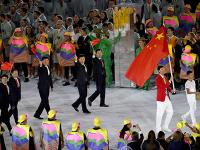 中共中央国务院向第31届奥运会中国体育代表团发贺电