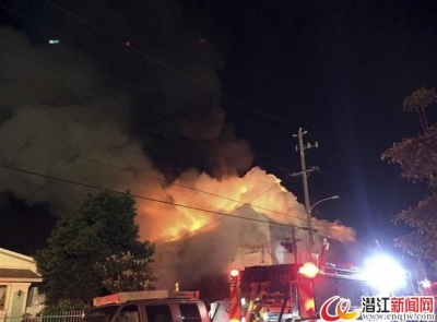 美国加州奥克兰市火灾致至少９人丧生