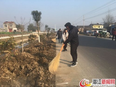 张金镇开展环境卫生大整治 