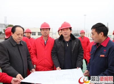 潜江市委市政府全面支持金澳科技打造千亿企业 