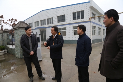 周矶管理区开展节后走访 努力实现开门红 