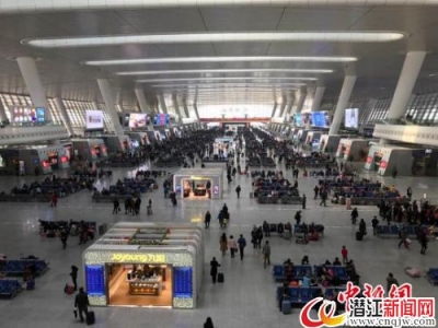 春运返程客流开始进入高峰期 铁路加强实名制车票查验 