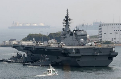 日自卫队为美军舰海上加油再引争议:这情况很危险