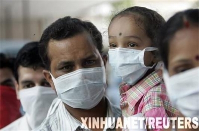 印度甲型H1N1流感已致1741人死亡 病毒或已变异