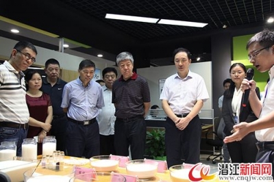 科技部专家组来潜调研国家高新区建设情况 