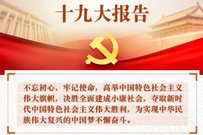 十九大报告的新思想、新论断、新提法、新举措