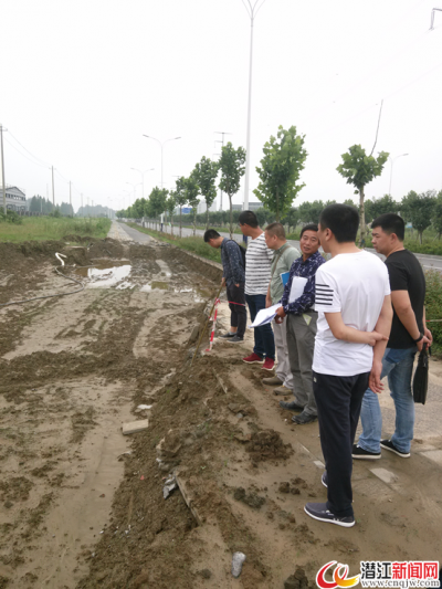 市审计局对九缘大道西延连接线工程进行跟踪审计