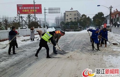 高石碑镇全面启动低温雨雪冰冻天气预防预警措施 