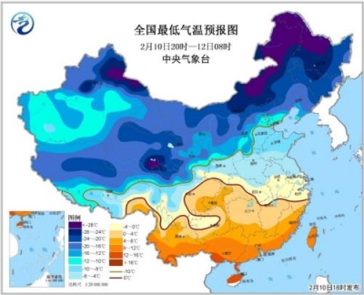 大家再抗一抗! 北方大部地区今明两天将开始升温