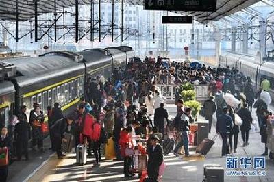铁路部门：新一轮客流高峰将于元宵节前后到来