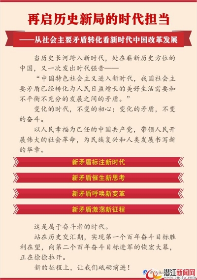 再启历史新局的时代担当——从社会主要矛盾转化看新时代中国改革发展