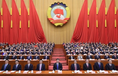 全国政协十三届一次会议开幕 习近平等党和国家领导人到会祝贺