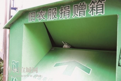 小小捐衣箱 浓浓慈善情