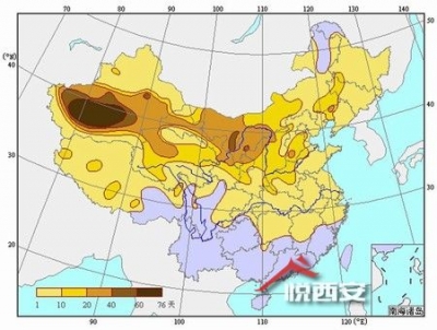 气候变化蓝皮书：近六十年北方平均沙尘日数明显减少