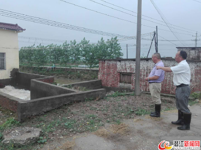 熊口管理区积极应对强降雨天气